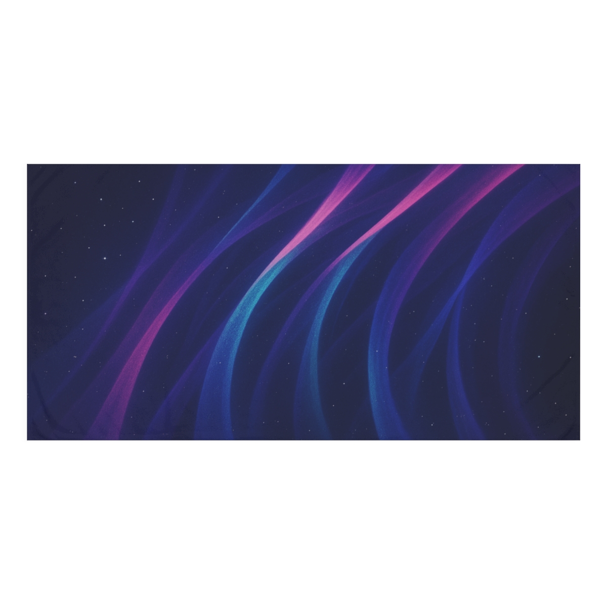 Spectral Aurora Lattice designer printed towels