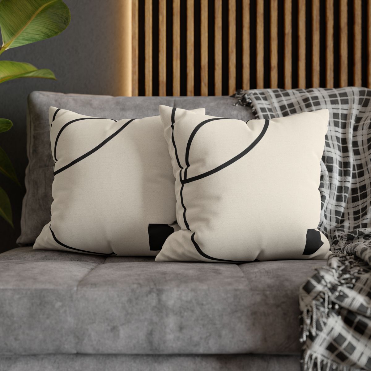 Corner Arc Pause comfortable bedding pillow covers