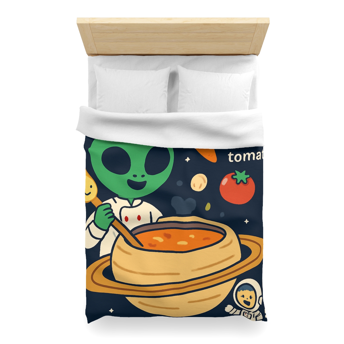 Solar System Soup Kitchen soft comforter duvets