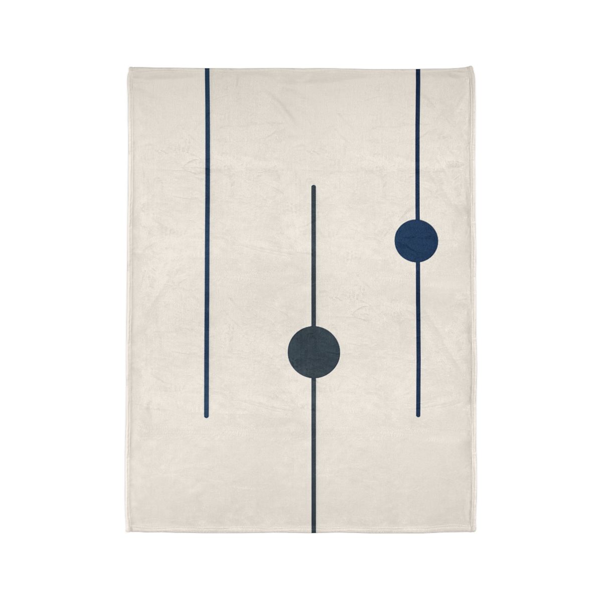 Orbital Line Array soft fleece blankets