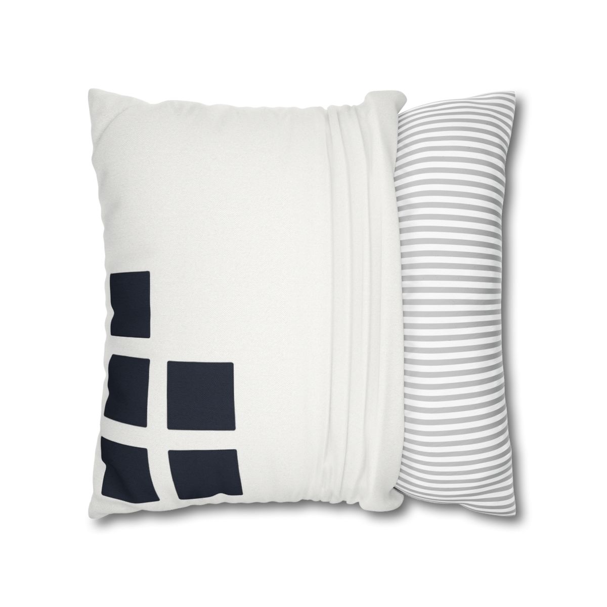 Corner Grid With Missing Star trendy patterned pillow cases