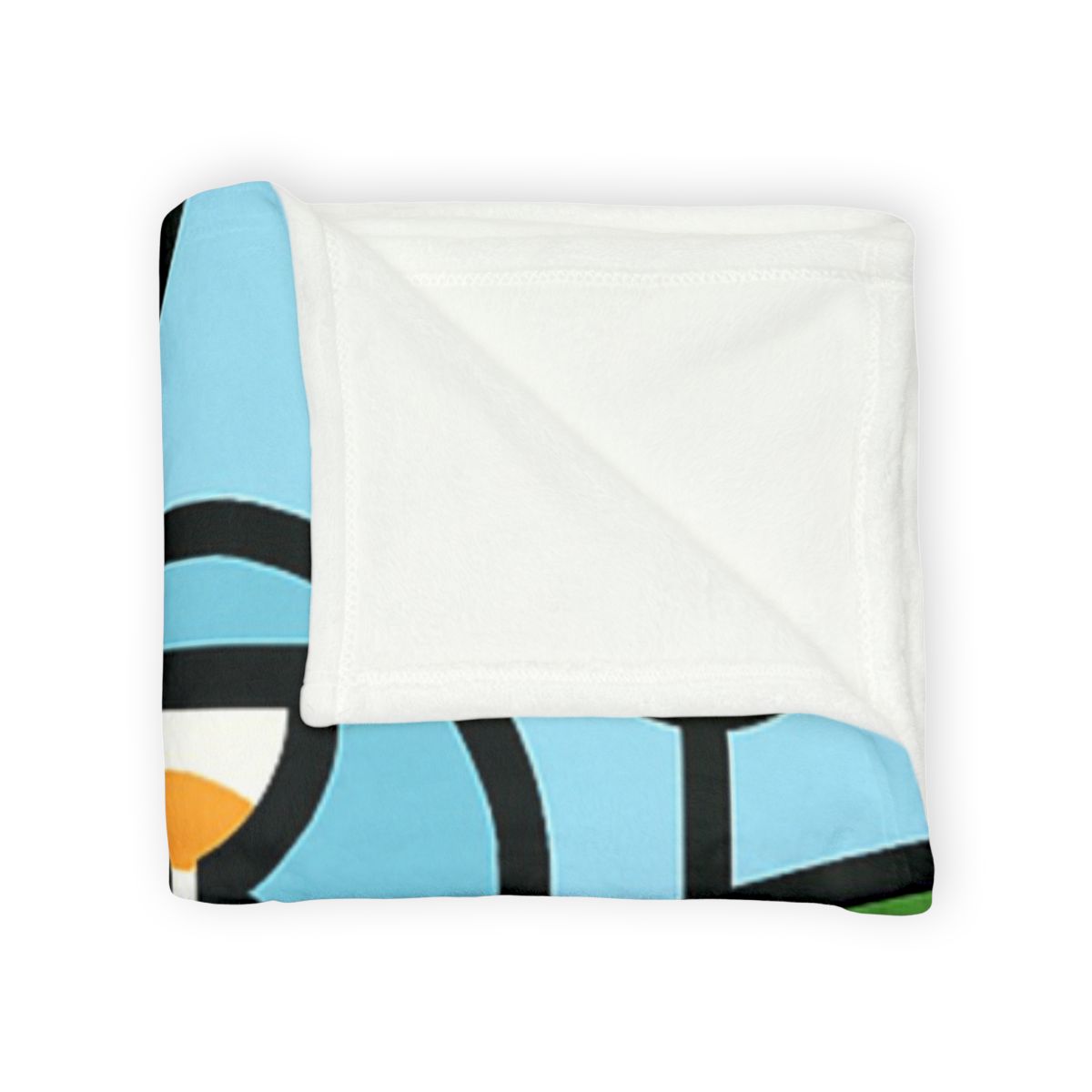 Rainbow River Time Travel Frogs soft fleece blankets