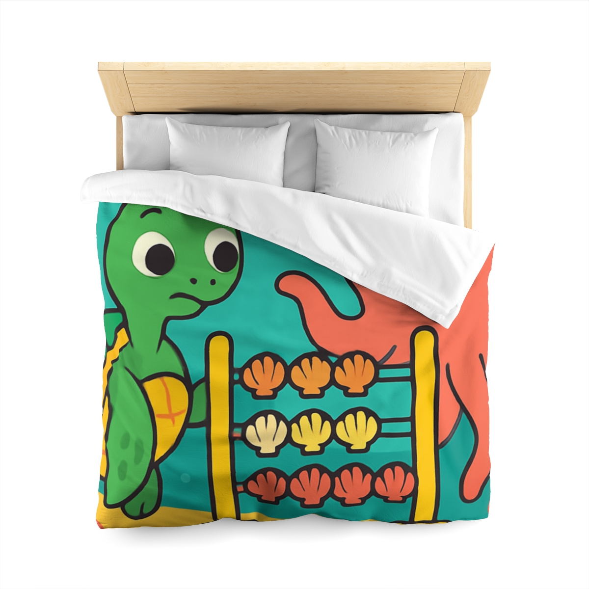 Coral Reef Codebreakers designer printed duvets