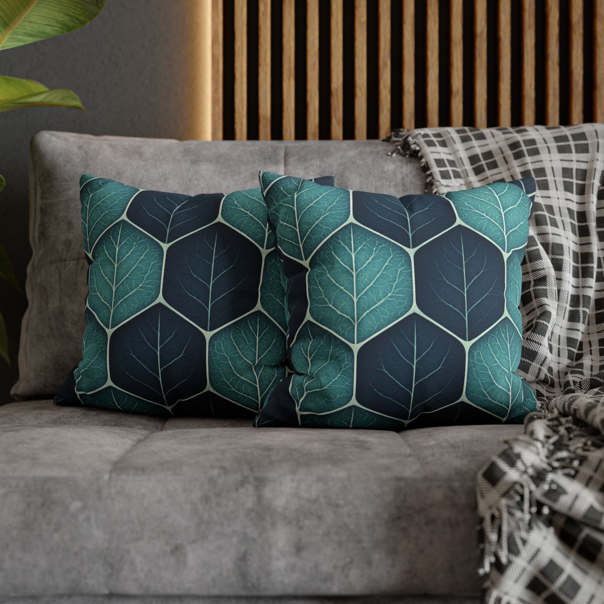 Leaf Lattice Radiance trendy patterned pillow cases