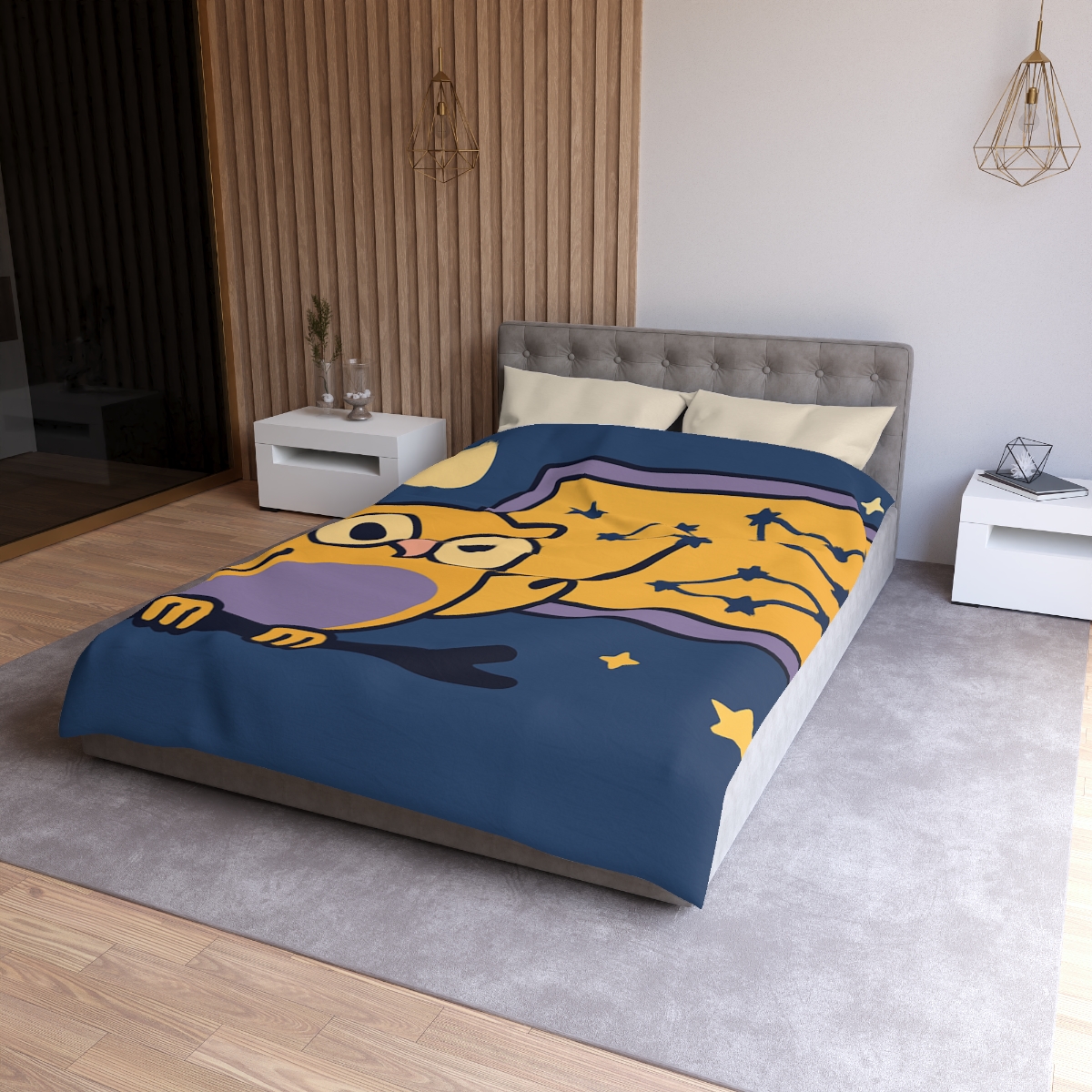 Moonlit Owl Classroom designer printed duvets