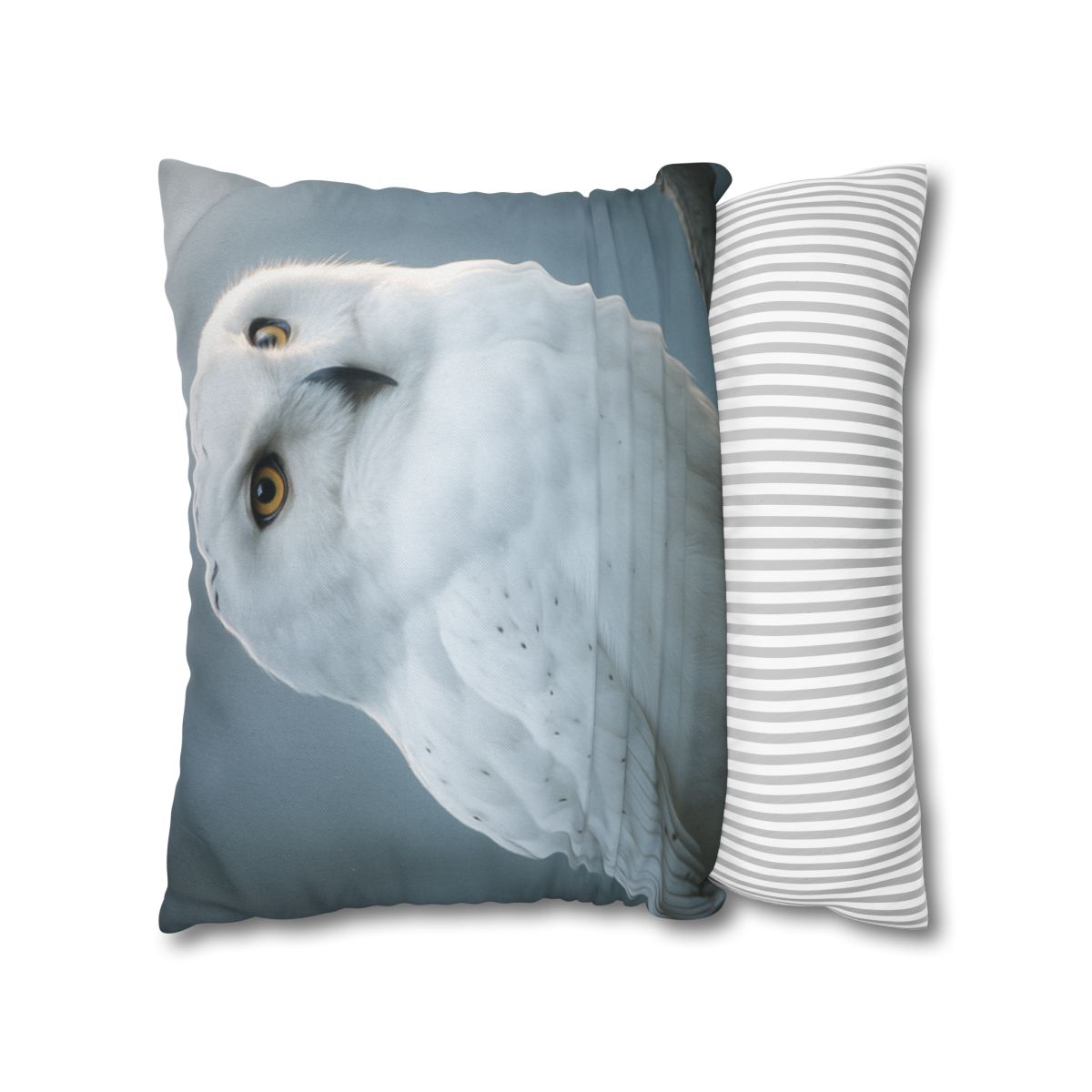 Twilight Watcher Snowy Owl custom pillow cases