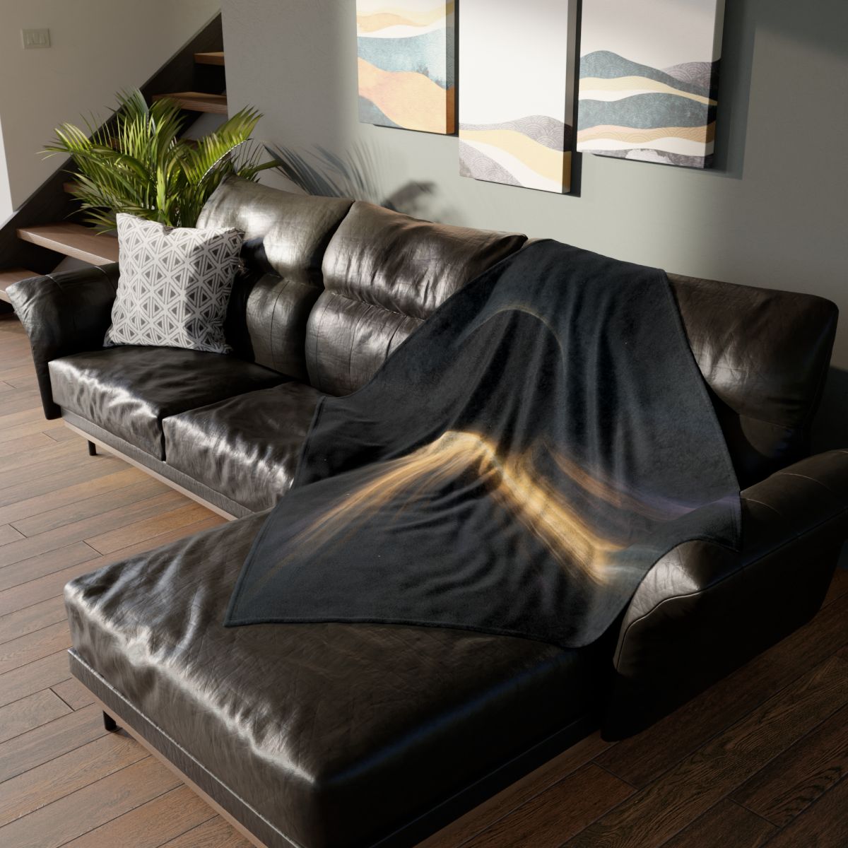 Photon River Lens unique gift blanketscustom blankets