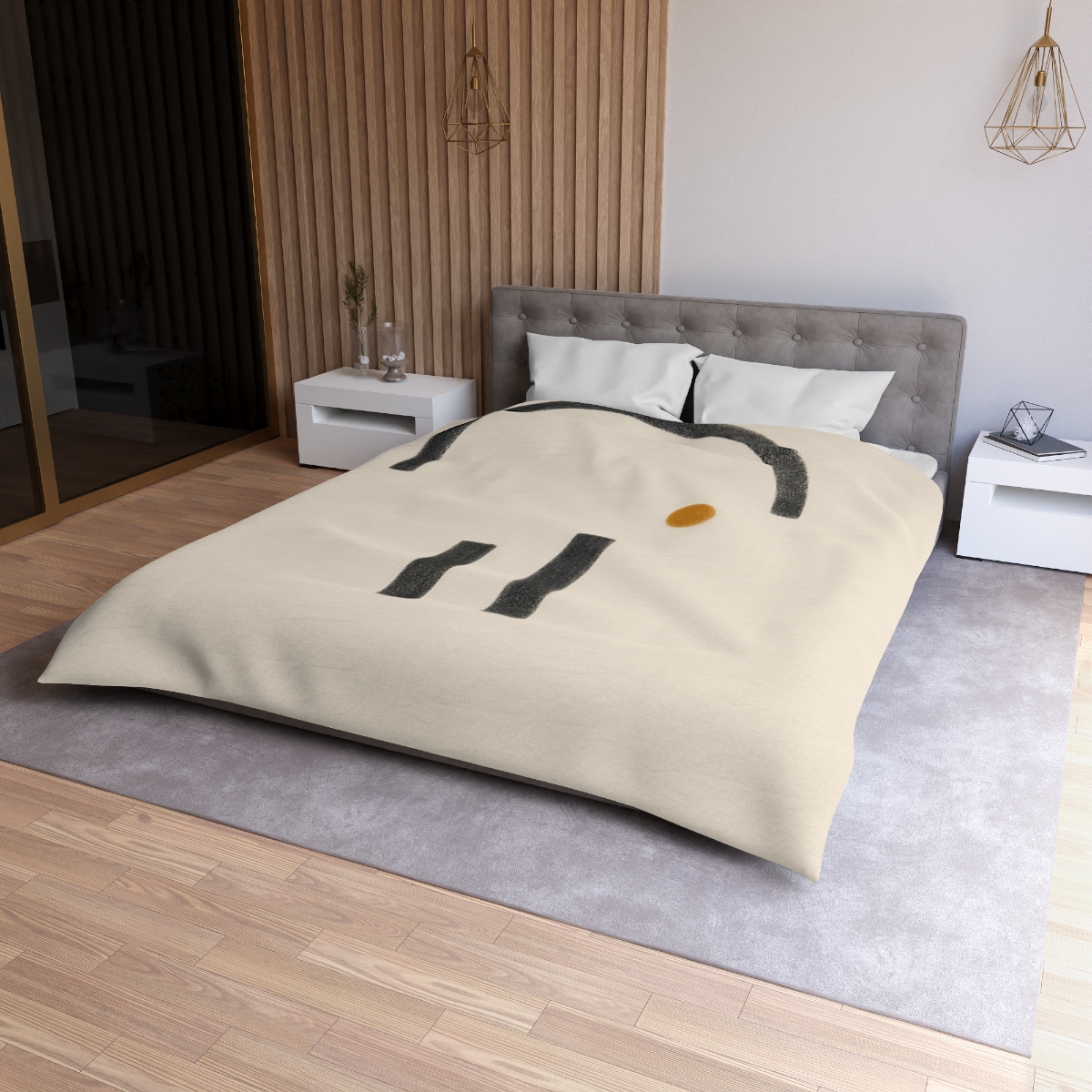 Arc Halo With Twin Bars soft comforter duvets