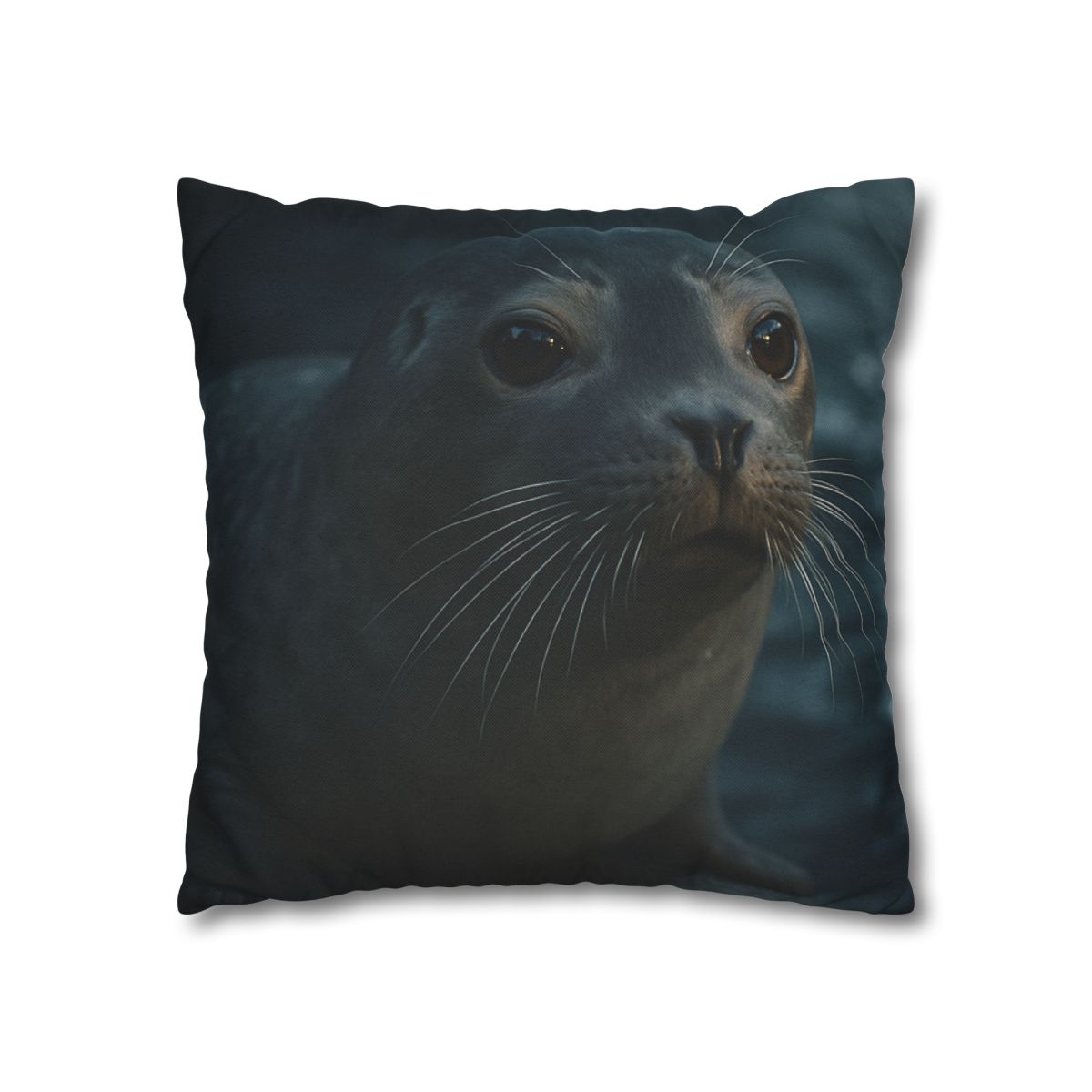 Moonlit Gaze Harbor Seal unique gift pillow cases