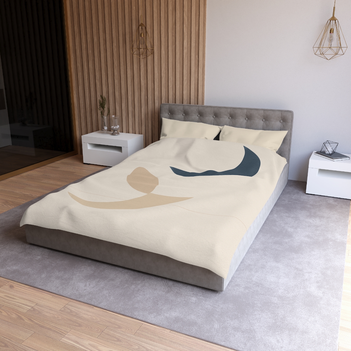 Staggered Crescent Trio warm winter duvets