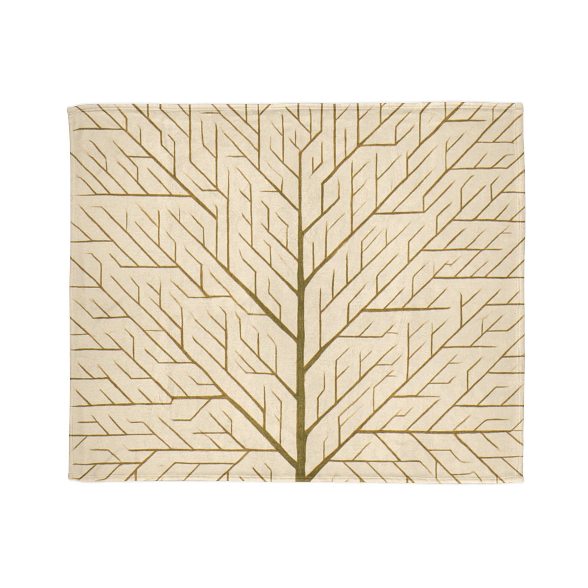 Branch Fractal Network decorative home blankets