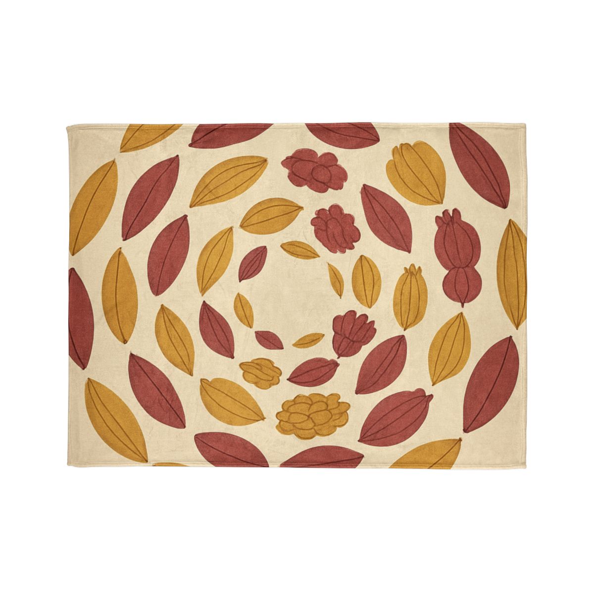 Seed Cluster Orbit decorative home blankets