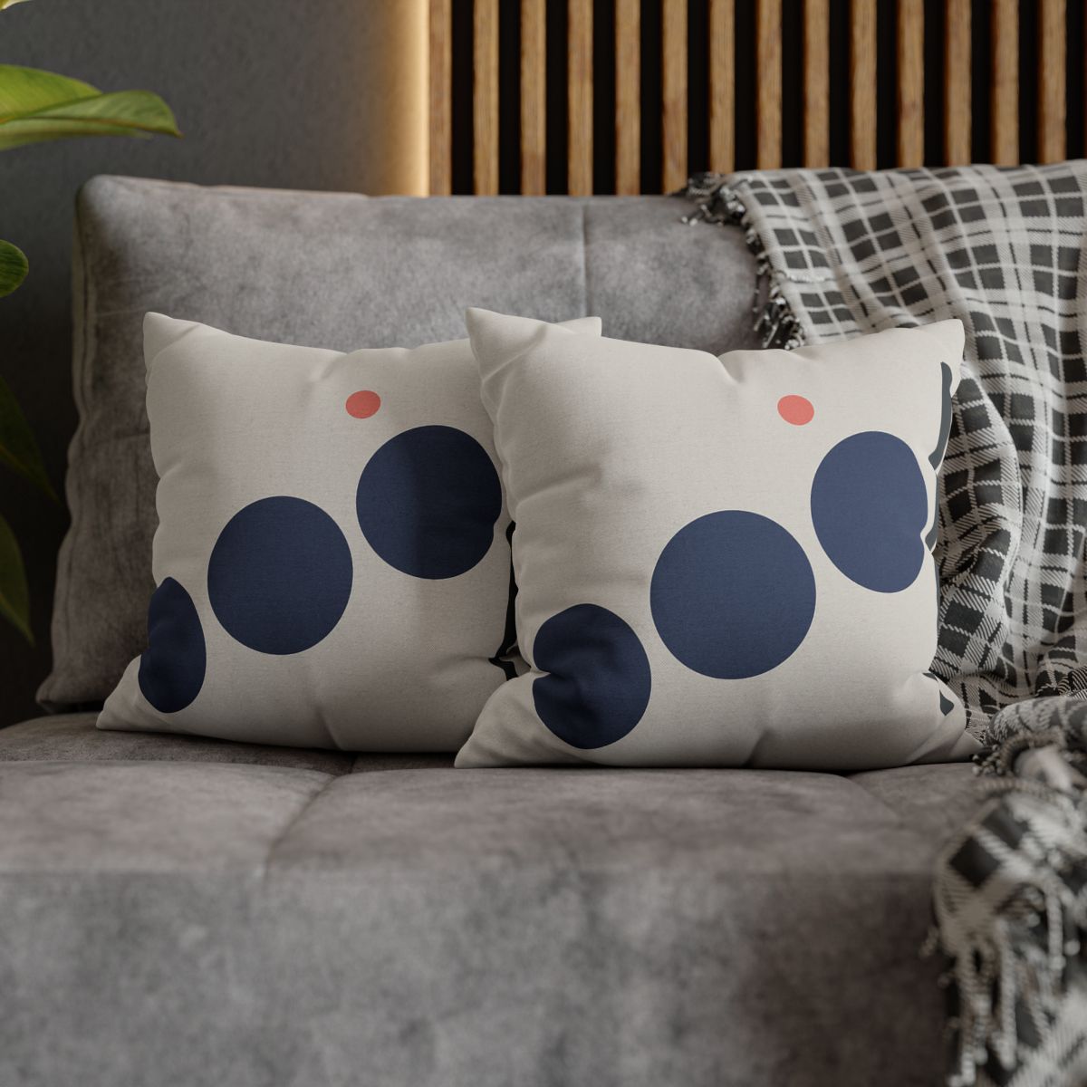 Stepped Circles And Side Bar custom pillow cases