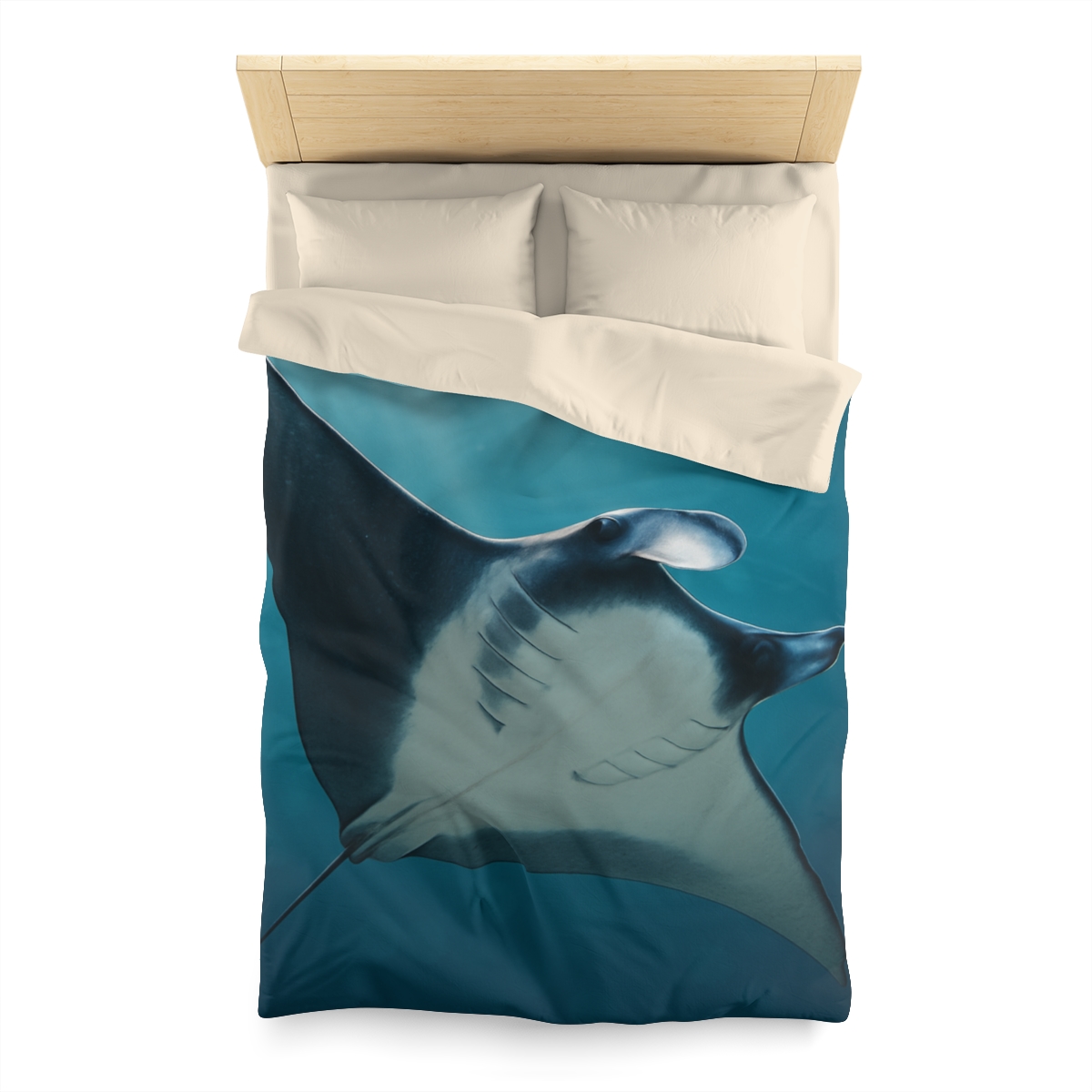 Starlit Surge Manta Ray unique patterned duvets