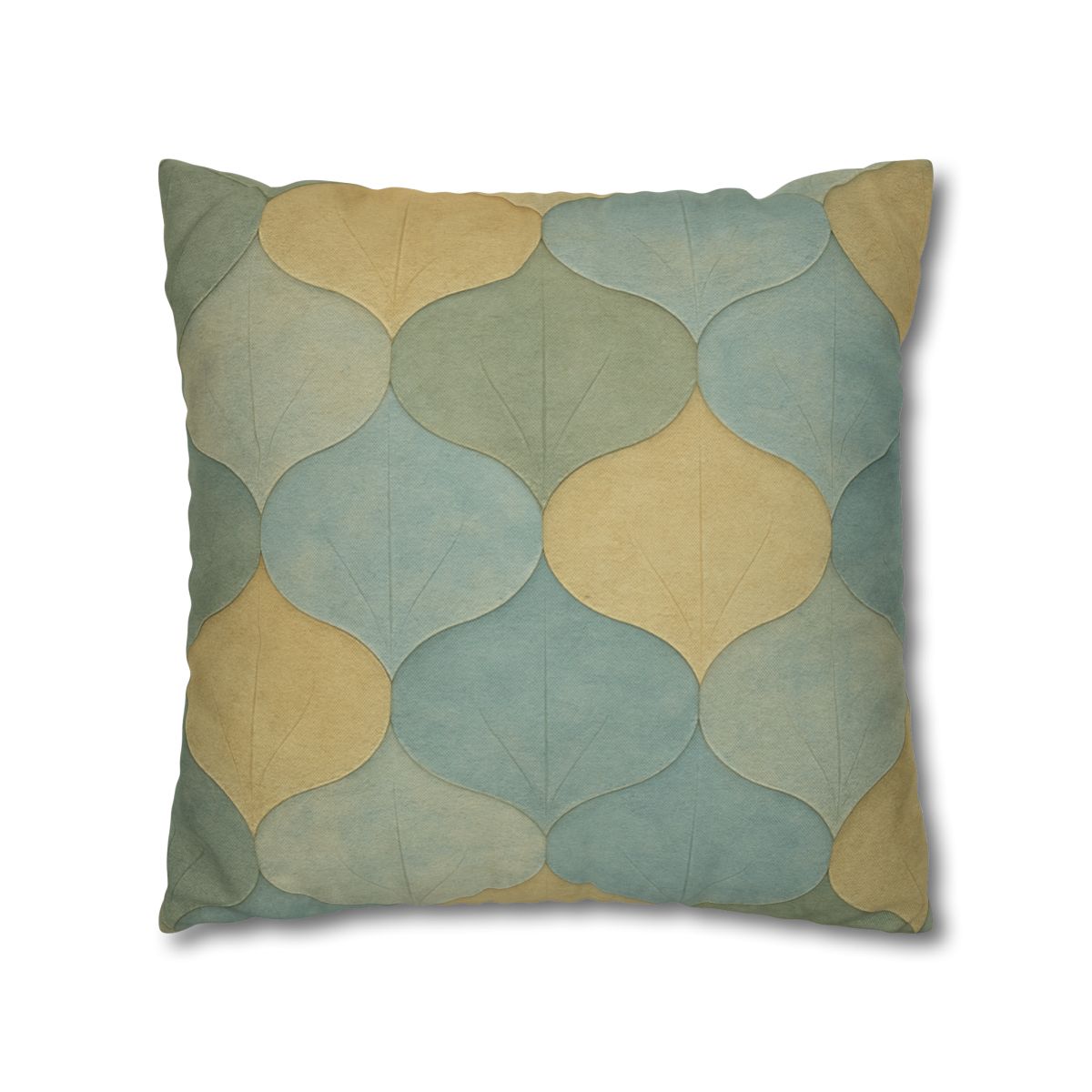 Petal Overlay Fresco personalized pillow covers