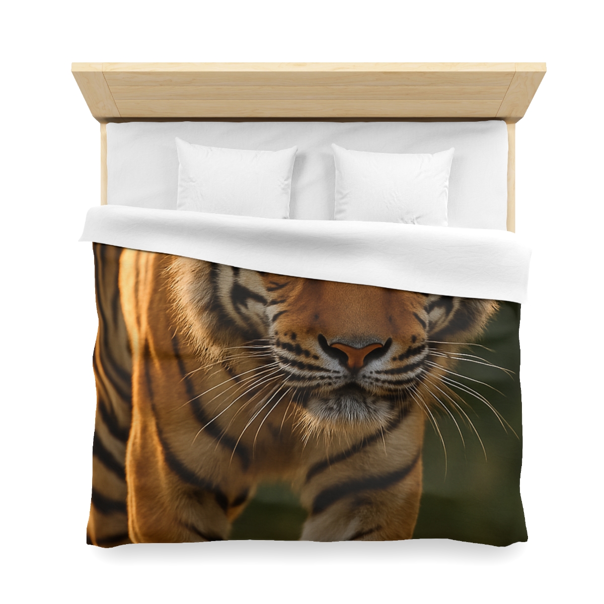Forest Stalker Bengal Tiger designer printed duvets