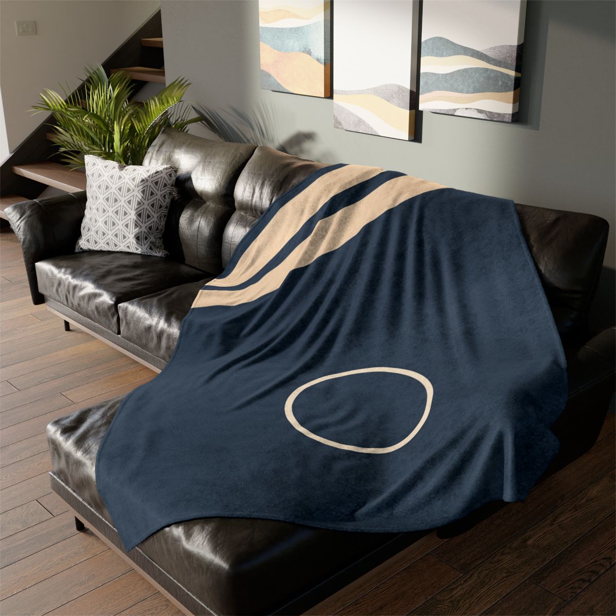 Quiet Column And Floating Ring trendy patterned blankets