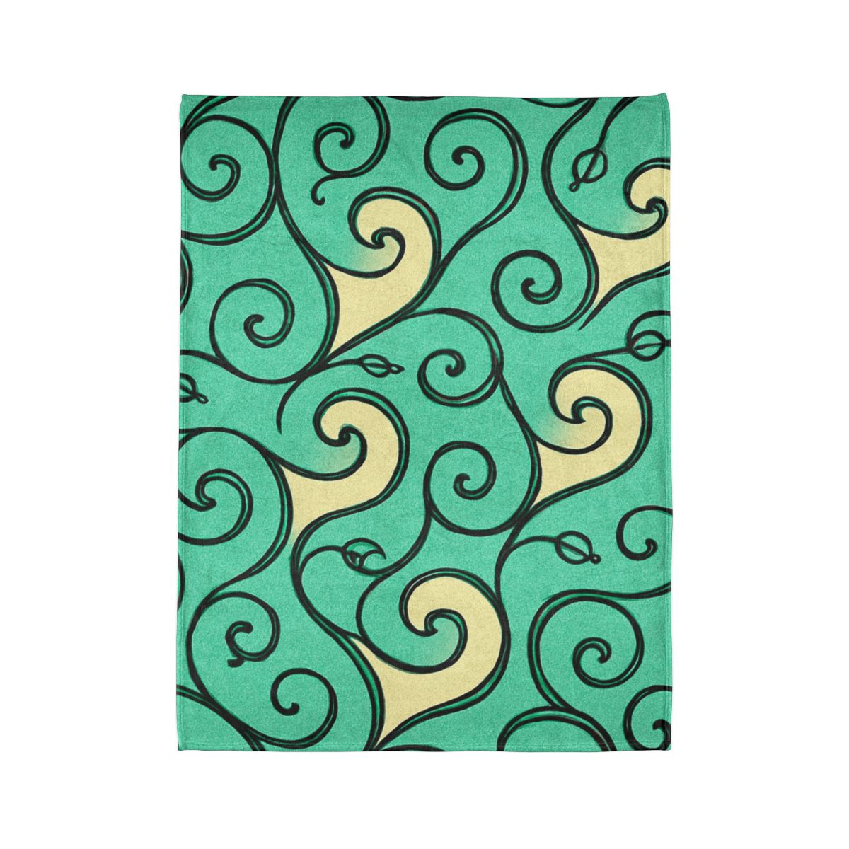 Vine Curl Wave Matrix warm winter blankets