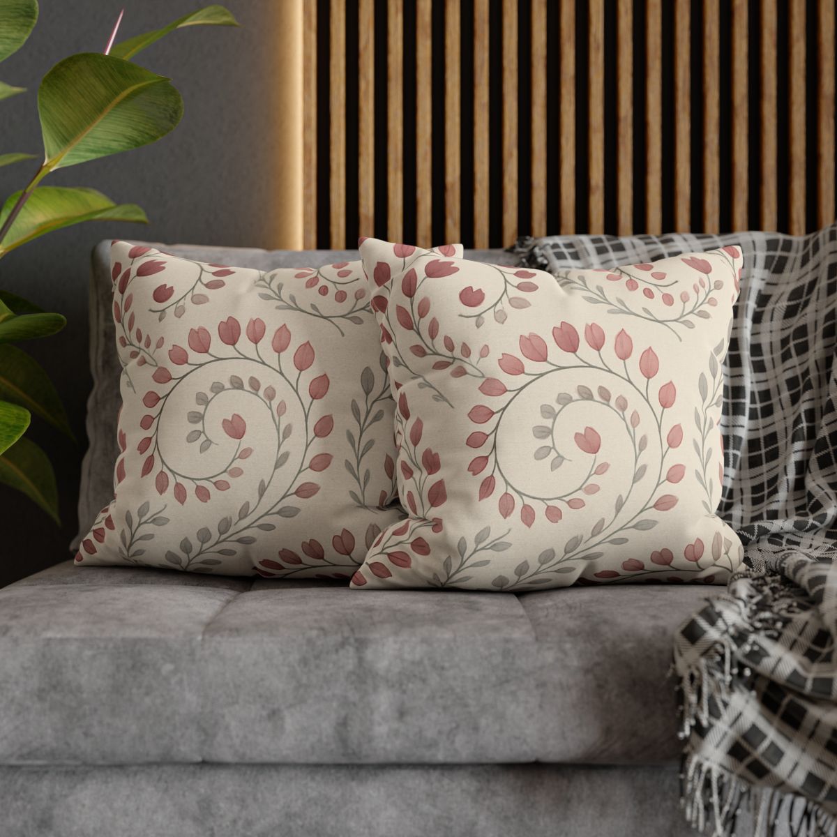 Bud Spiral Cascade trendy patterned pillow cases
