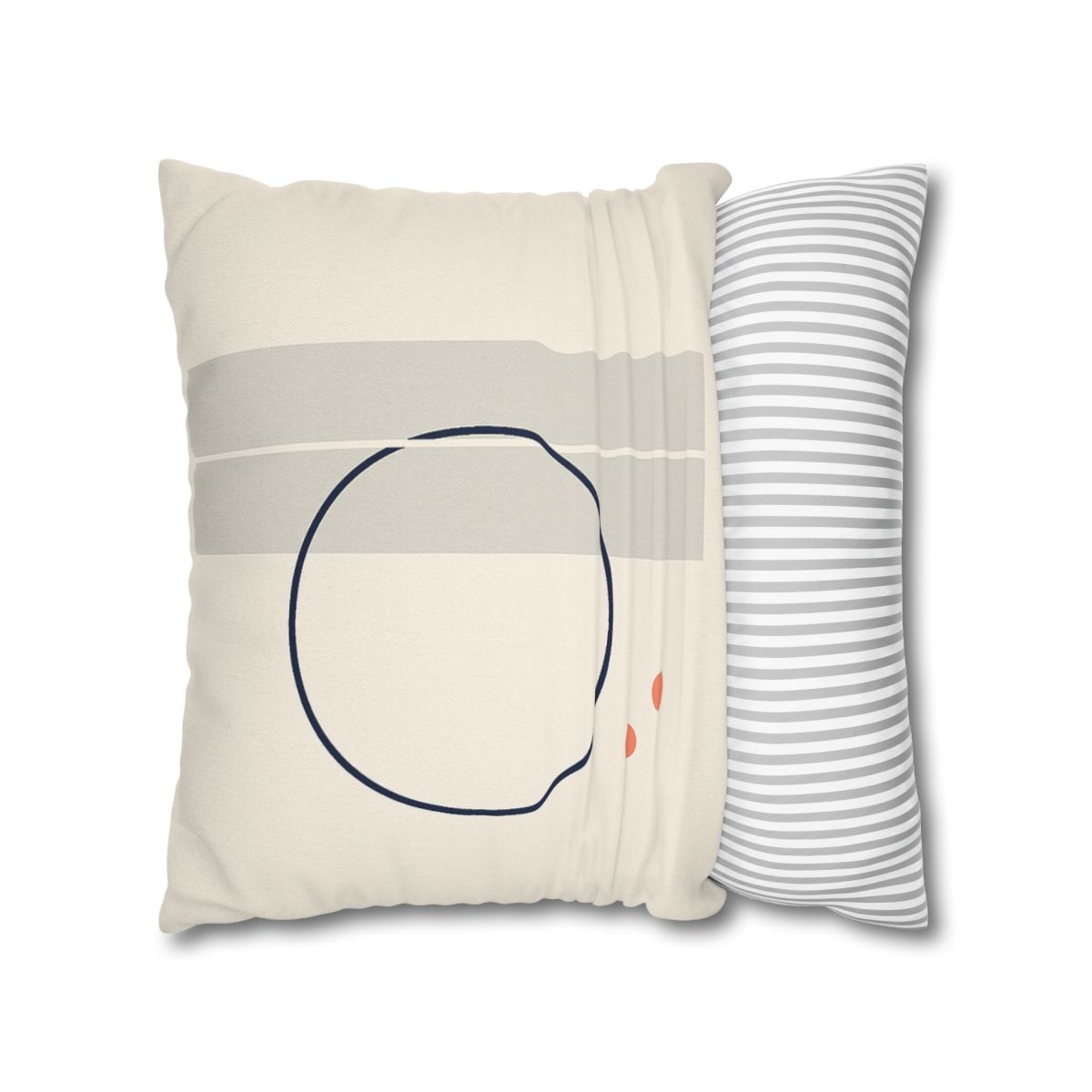 Quiet Orbit With Split Panel trendy patterned pillow cases