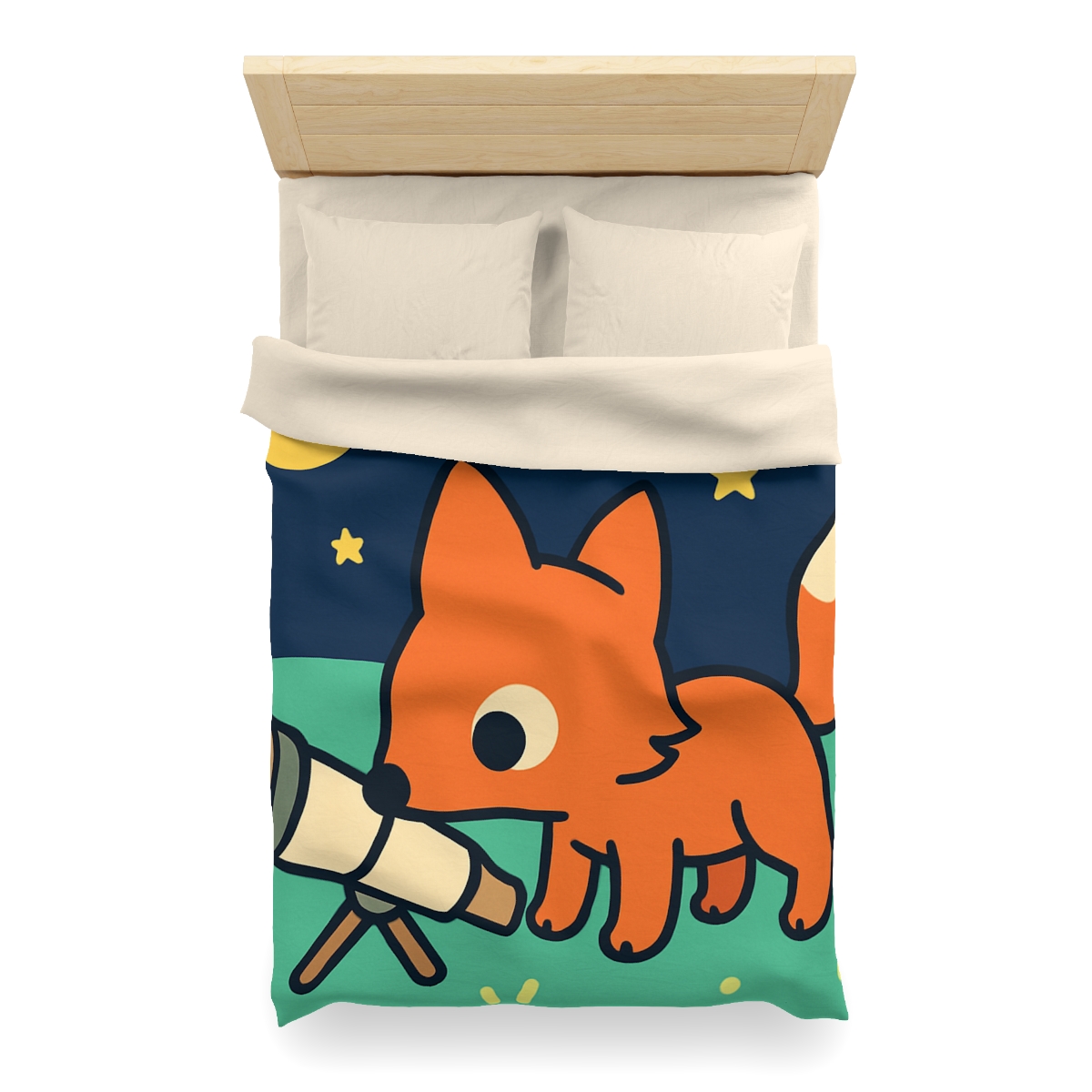Starlight Safari Fox stylish duvet covers