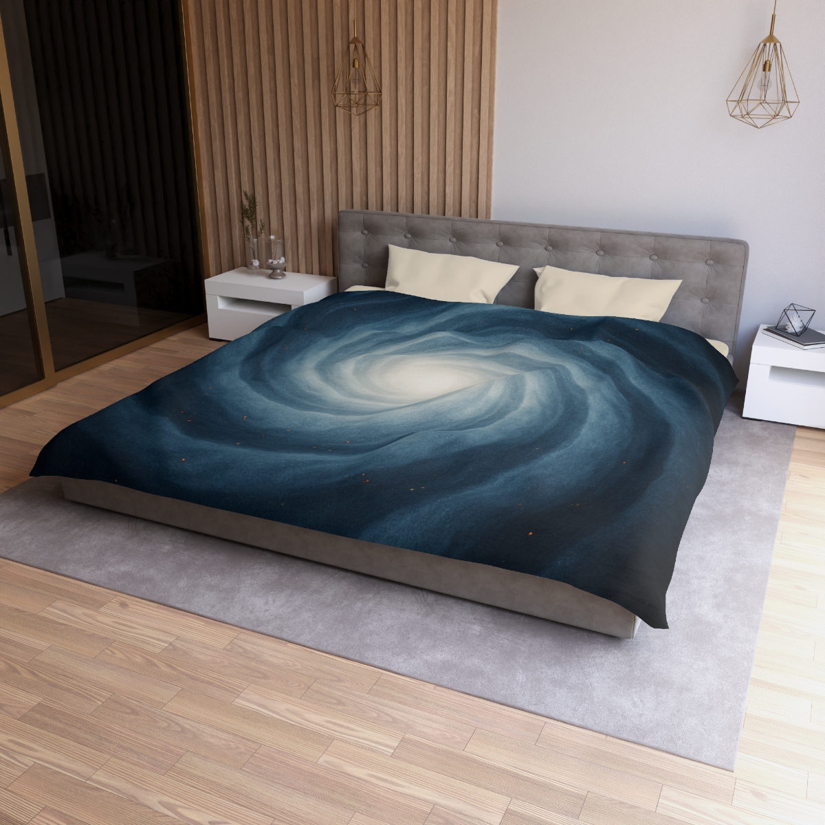 Echo Spiral Resonance duvets for gifts