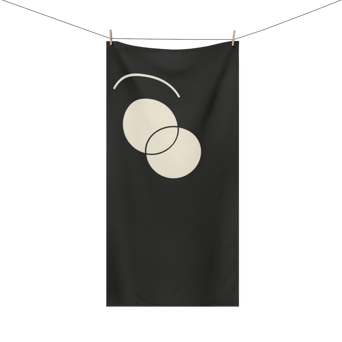 Eclipse Arc And Twin Discs unique gift towels