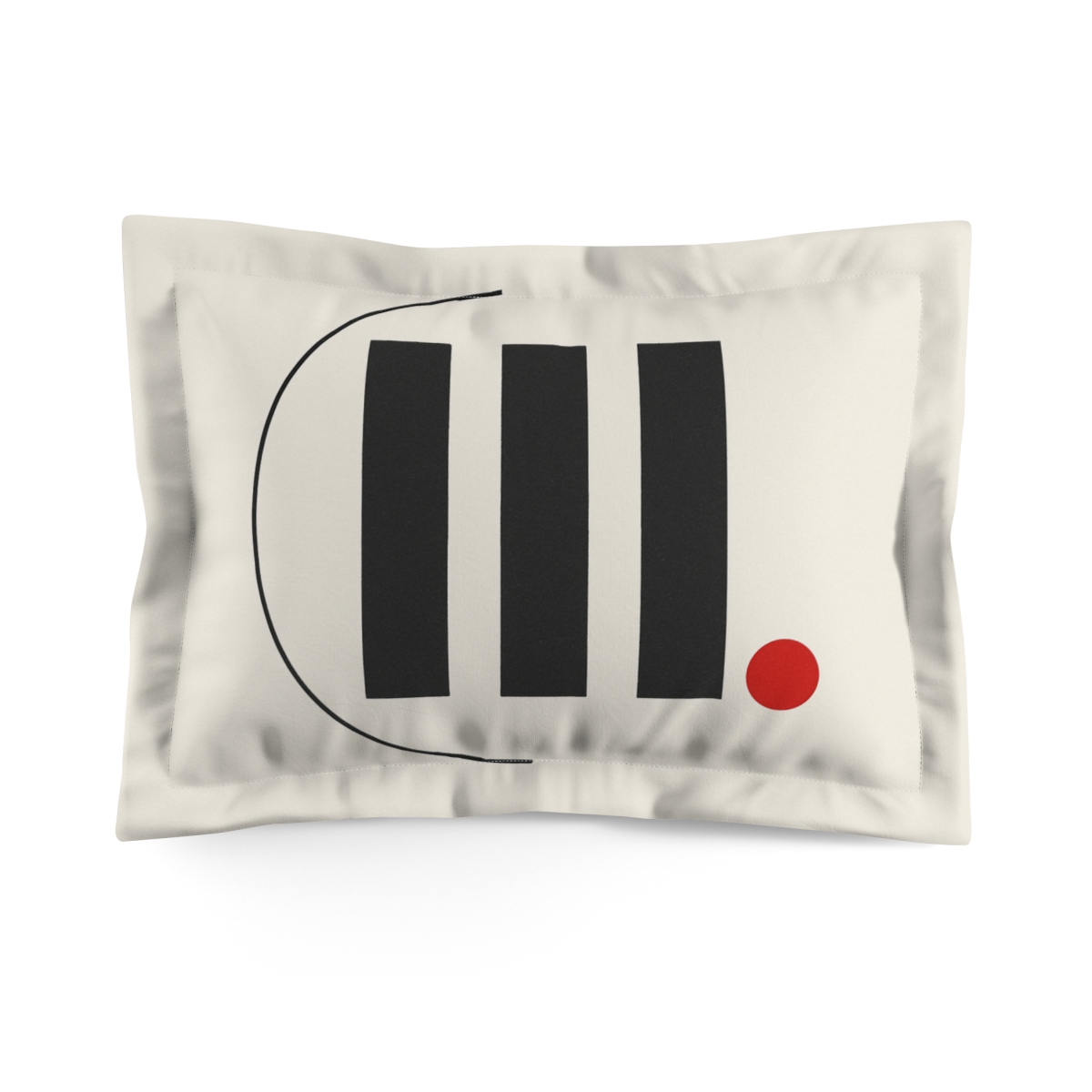 Eclipse Bars And Quiet Arc personalized decorative pillows