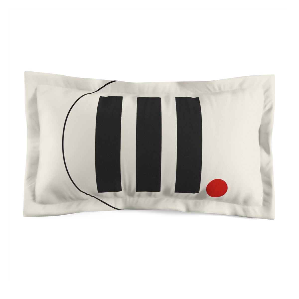 Eclipse Bars And Quiet Arc personalized decorative pillows