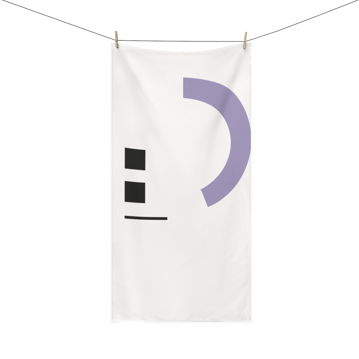 Eclipse Corner Arc With Twin Squares decorative home towels