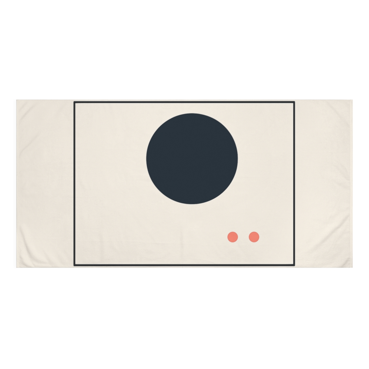 Eclipse Window Offset designer printed towels
