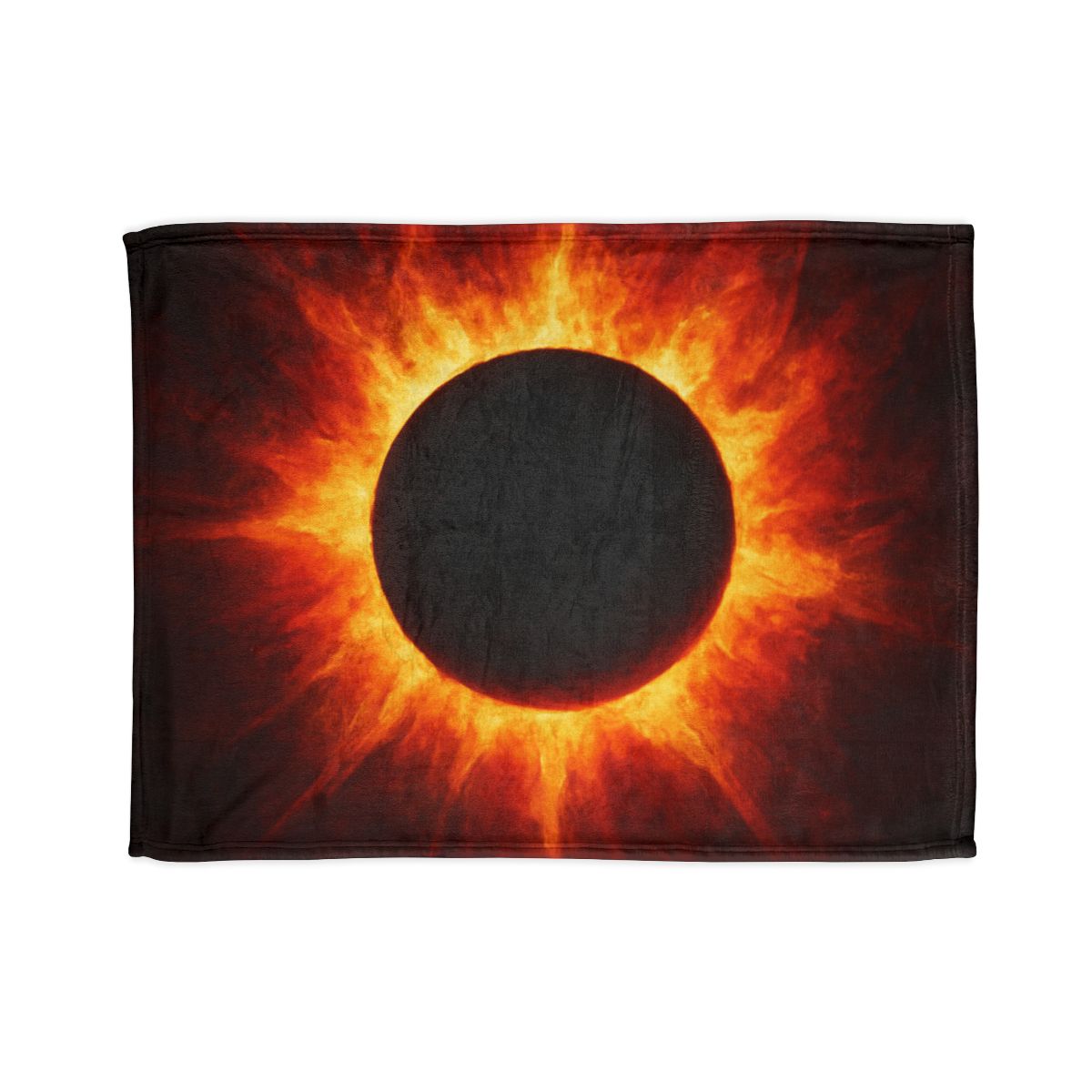 Eclipsed Ember Bloom trendy patterned blankets