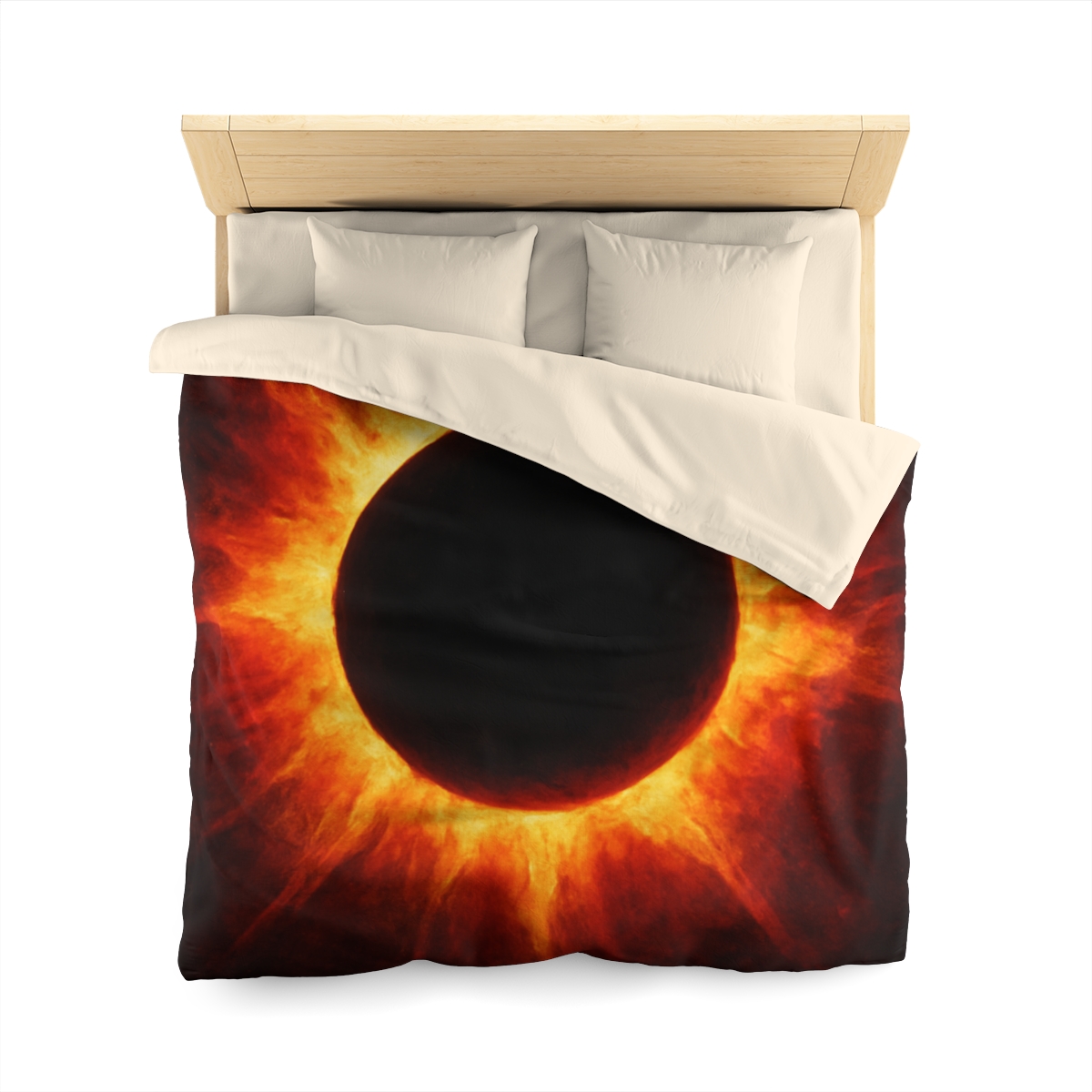 Eclipsed Ember Bloom soft comforter duvets