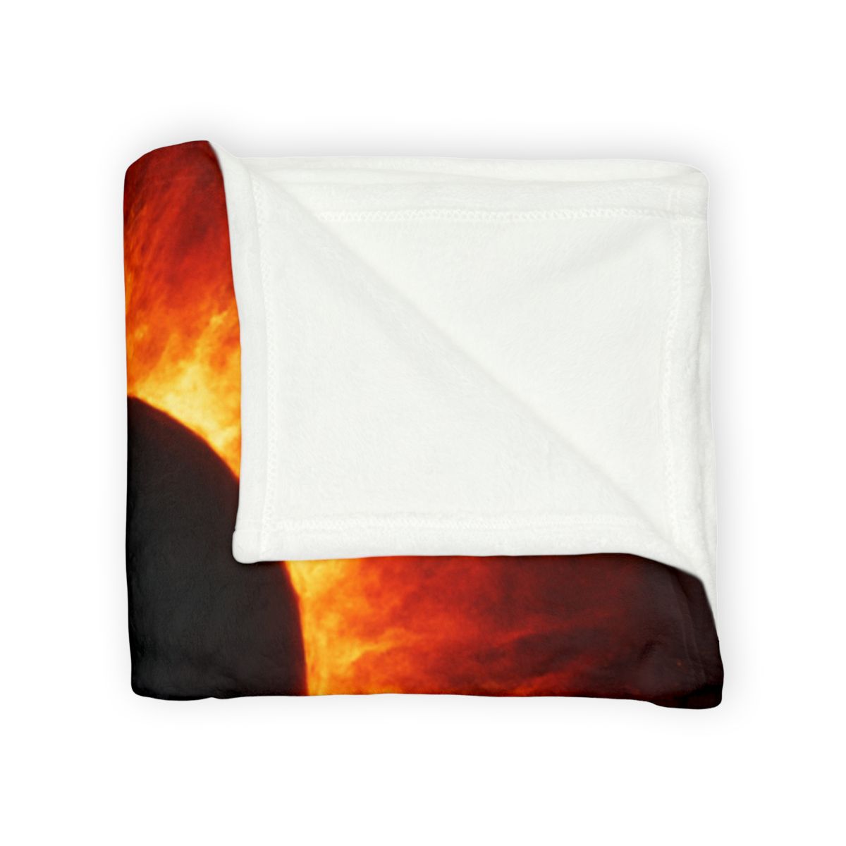 Eclipsed Ember Bloom trendy patterned blankets