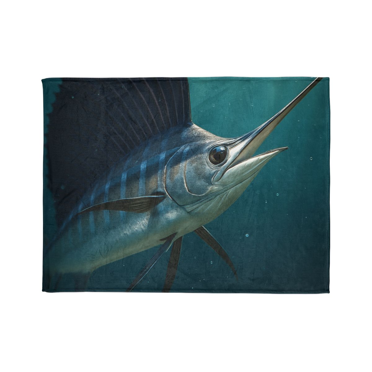 Nebula Flash Sailfish stylish throw blankets