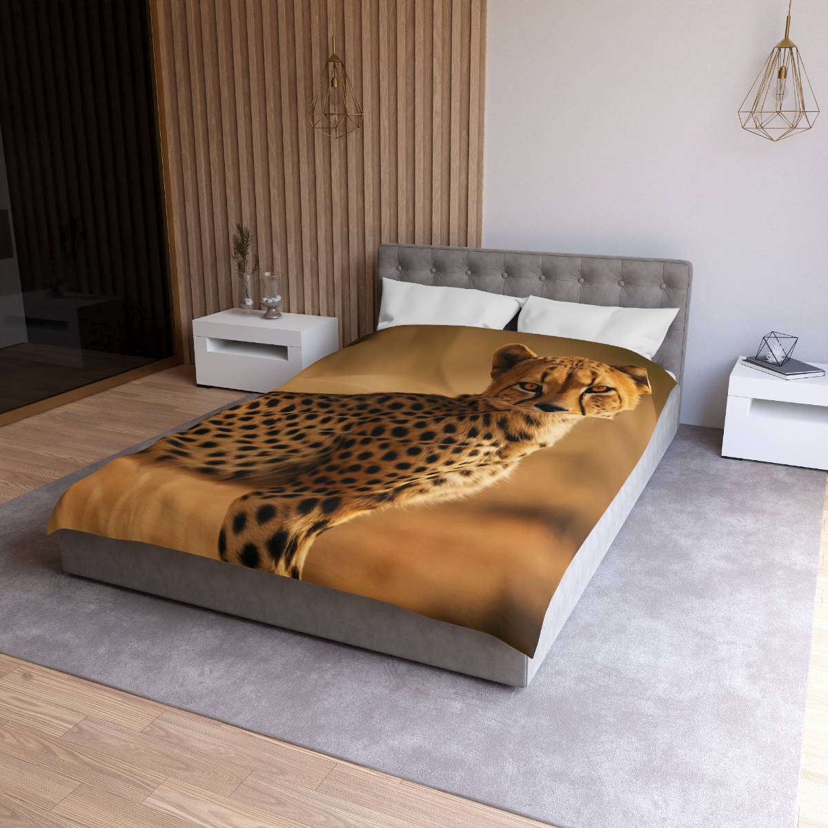 Cheetah Wind Runner stylish duvet covers