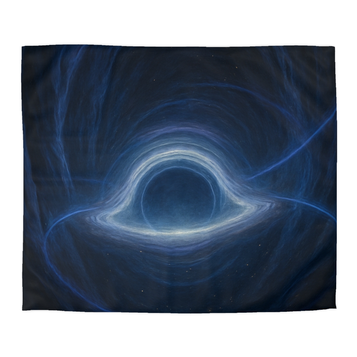 Luminous Event Horizon Veil stylish duvet covers