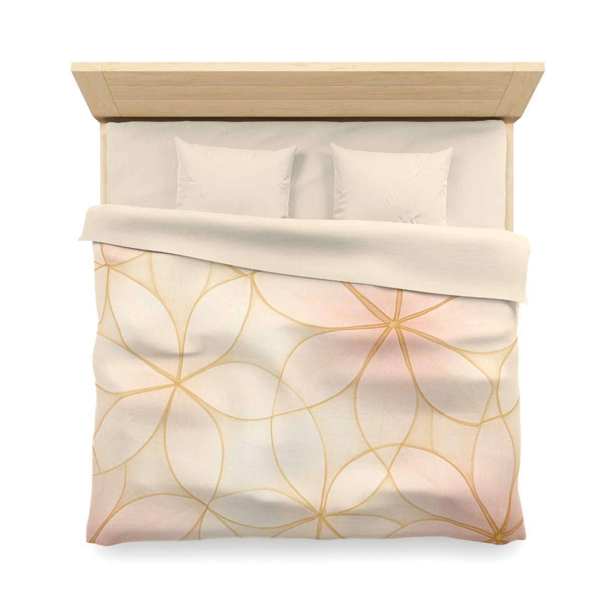 Petal Prism Lattice soft comforter duvets