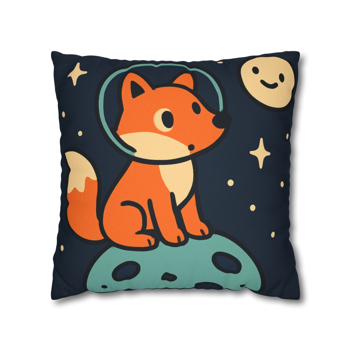 Starlight Explorer Fox unique gift pillow cases