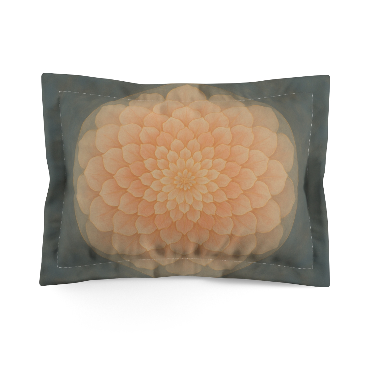 Petal Orbit Mandala custom pillows