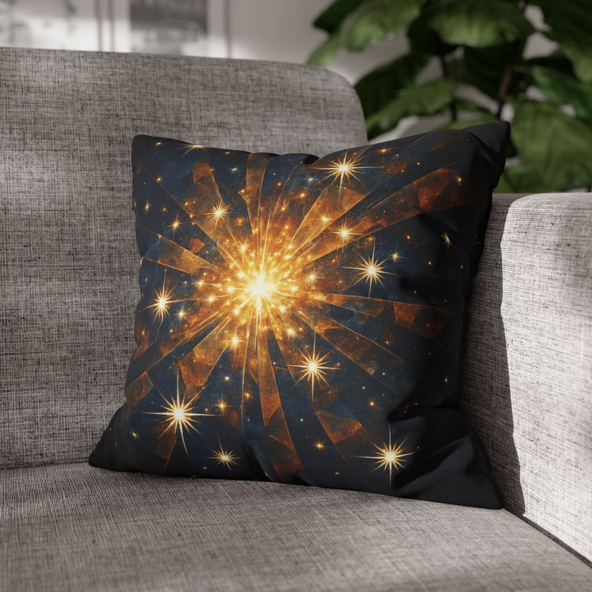 Starburst Mosaic Field trendy patterned pillow cases