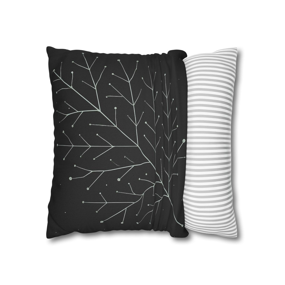 Leaf Vein Constellation Map custom pillow cases