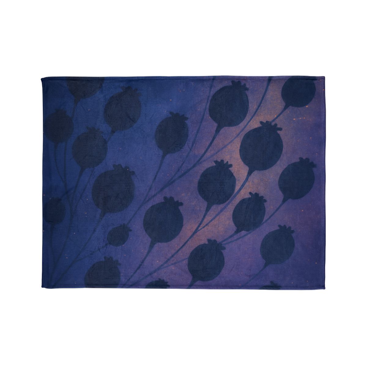 Seed Pod Nebula Clusters trendy patterned blankets