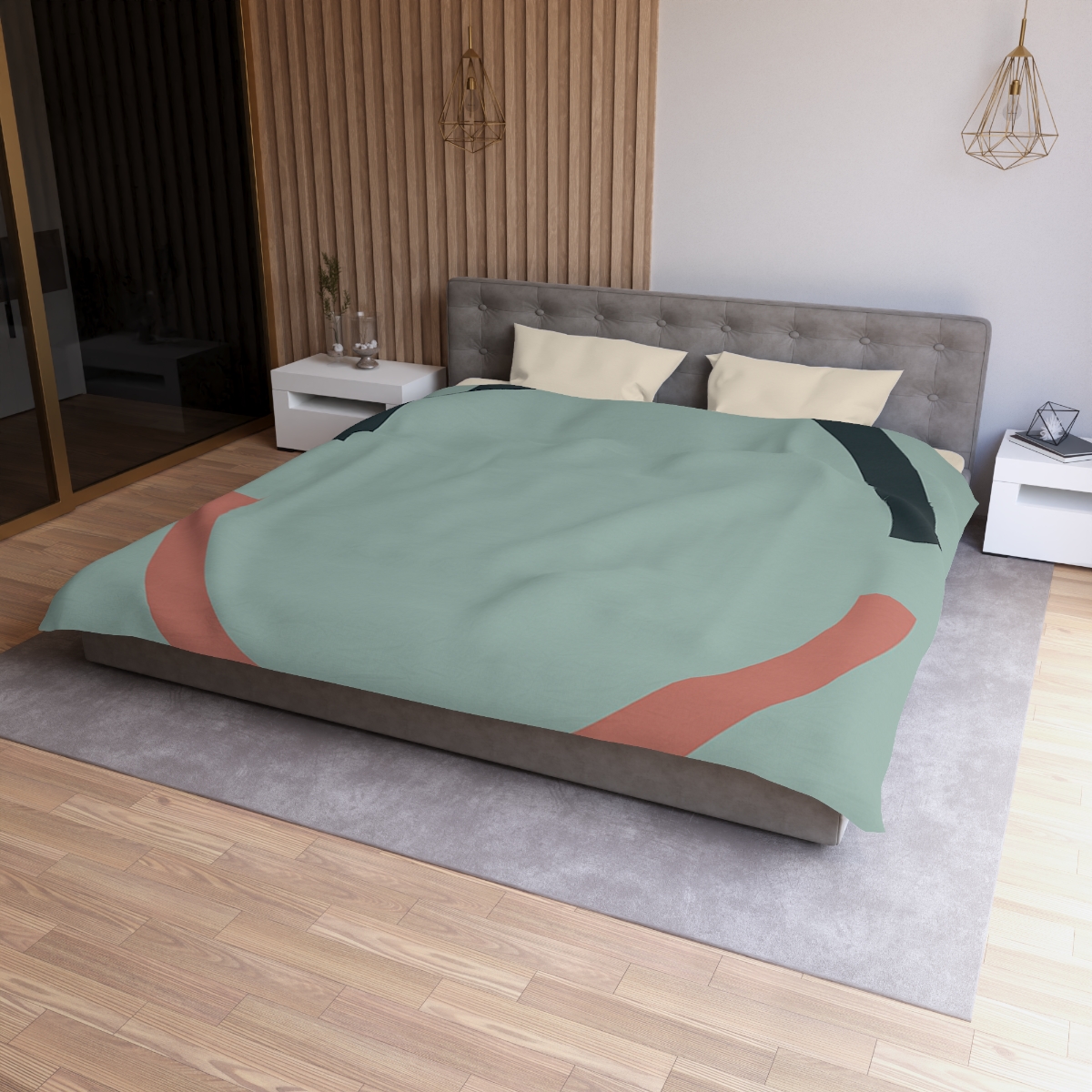 Partial Arc Duo unique patterned duvets