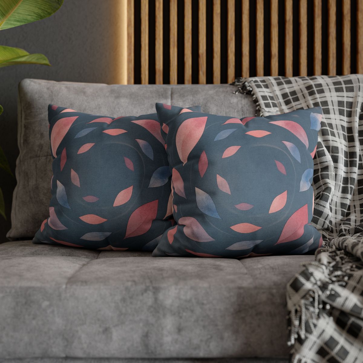 Orbiting Blossom Fragments personalized pillow covers