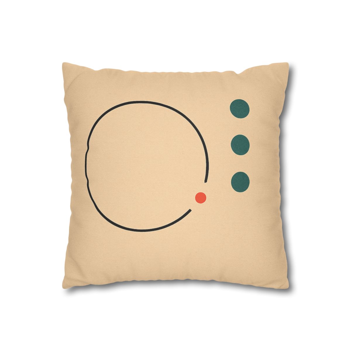Broken Ring With Offset Triplet custom pillow cases