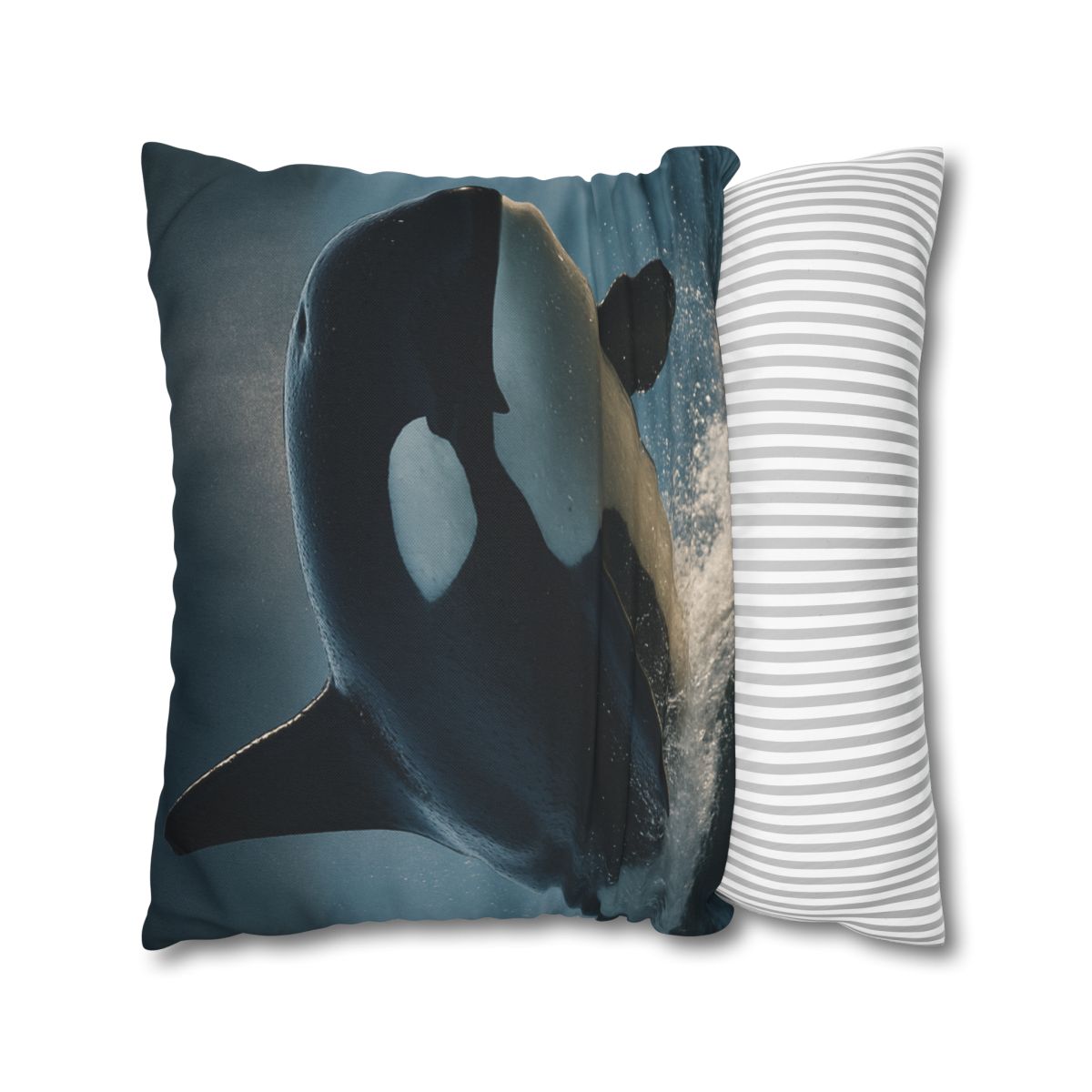 Abyss Glide Orca custom pillow cases
