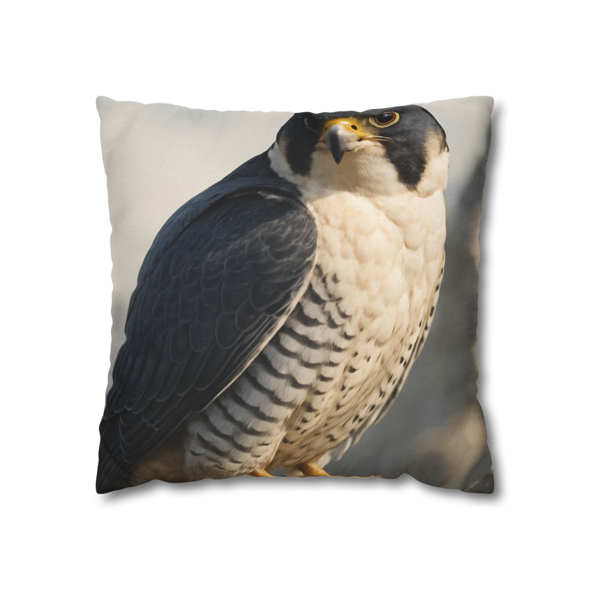 Velocity Gaze Peregrine Falcon soft cotton pillow cases