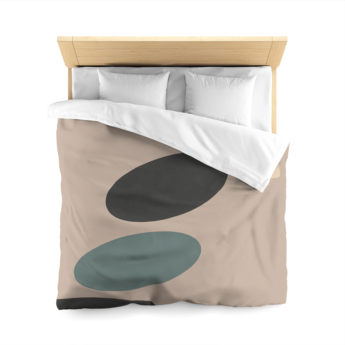 Staggered Ovals With Pause soft comforter duvets