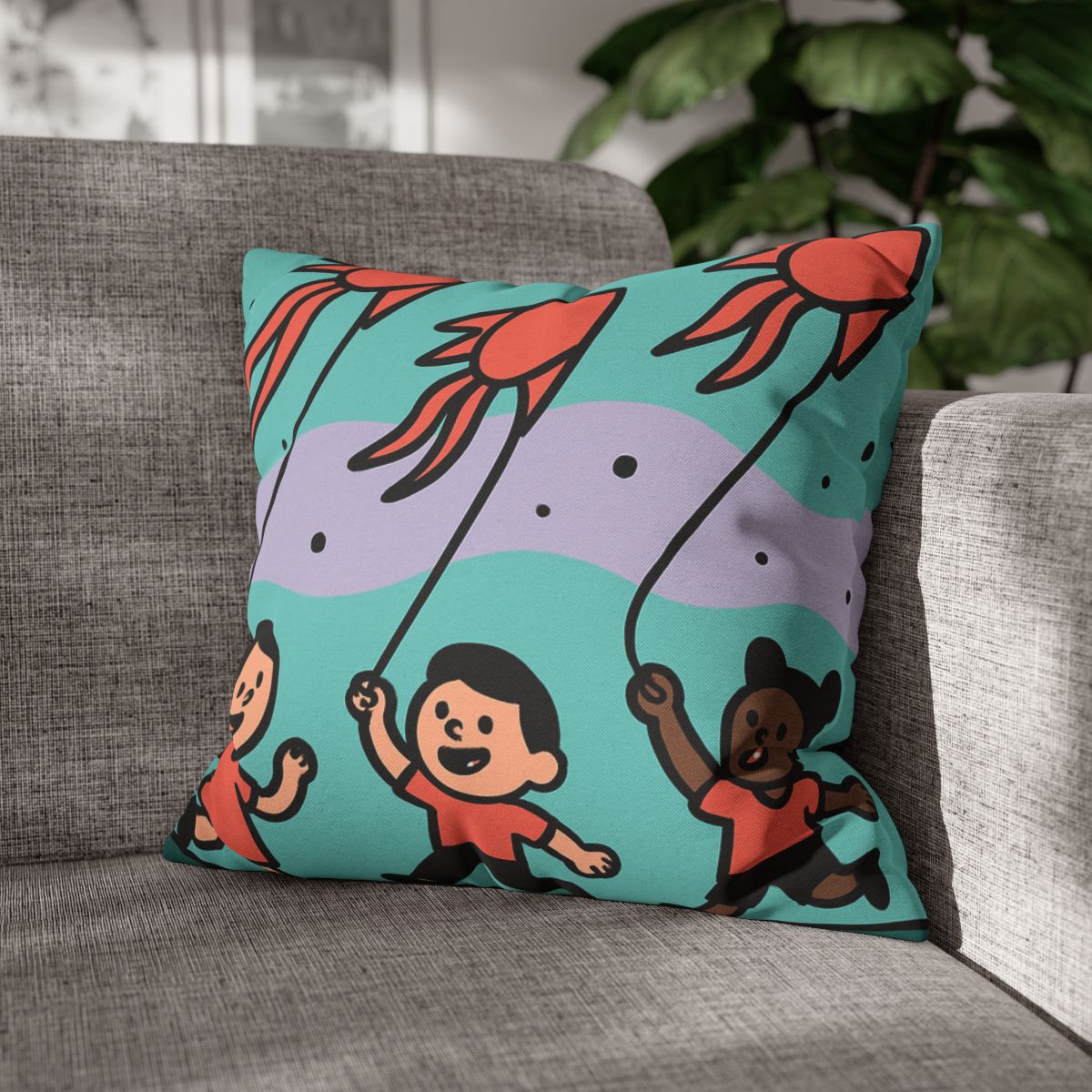 Nebula Kite Race unique gift pillow cases